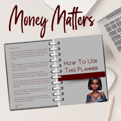 The Money Matters Journal:  Your Ultimate Budgeting Journal