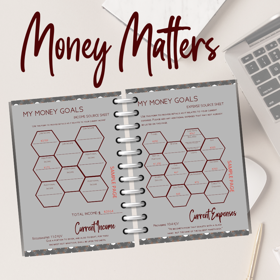 The Money Matters Journal:  Your Ultimate Budgeting Journal